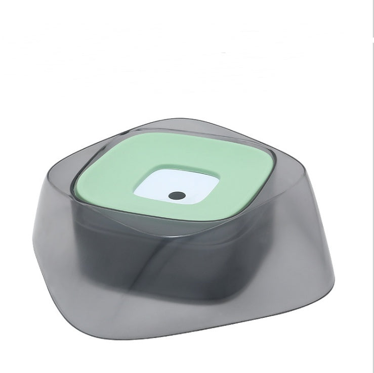 Pet Dog Bowl Floating Not Wetting Mouth Cat , No Spill Drinking Water Feeder