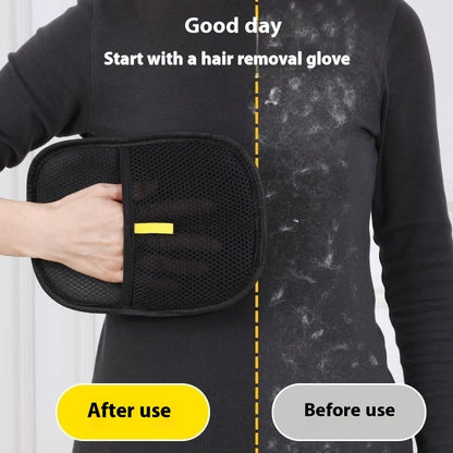 Pet Hair Remover Mitt Pet Hair Remover Gloves Deshedding Brush Glove For Cat Rabbit With Long Short Curly Hair